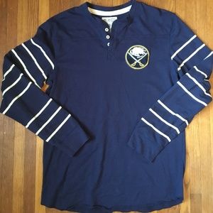 🔥Buffalo Sabres CCM NHL Longsleeve tshirt size medium🔥